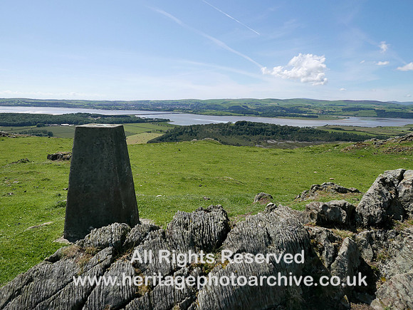 HRS 5606 Howbarrow trig point looking towards Ulverston L7750497