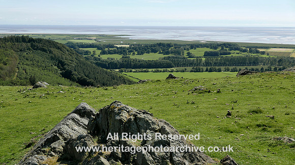 HRS 5607 Howbarrow looking south over Morecambe Bay L7750498