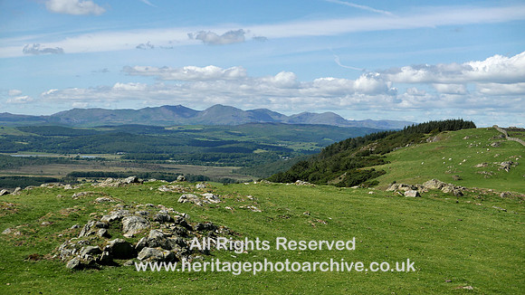 HRS 5608 Howbarrow, view to Lakeland mountains L7750499
