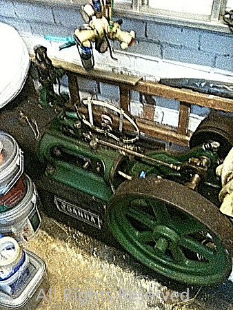 Steam engine, top view Joanna