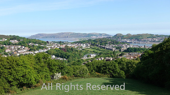 HRS 7944 Conwy and Great Orme from Gyffin