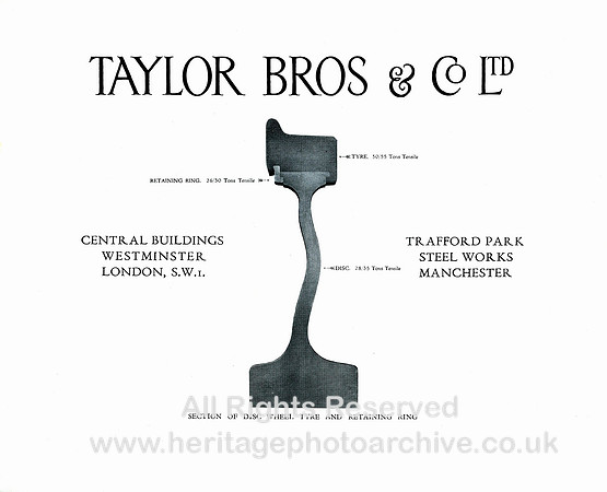 Taylor Bros inside disc wheel tyre