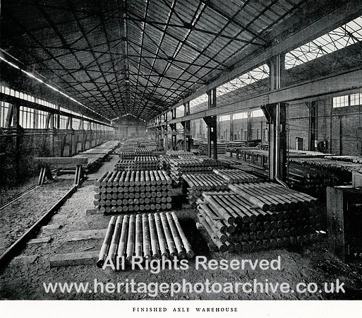 Taylor Bros page 38 Finished axle warehouse