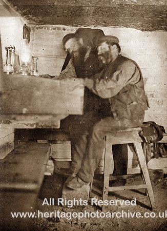 HRS 1517 Coalmining, cabin Gibfield