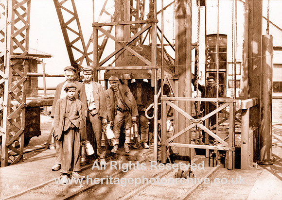 HRS 1502 Coalmining, Chanters no 1 cage