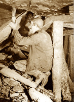HRS 1507 Coalmining, Gibfield testing for gas