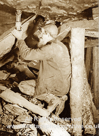 HRS 1507 Coalmining, Gibfield testing for gas