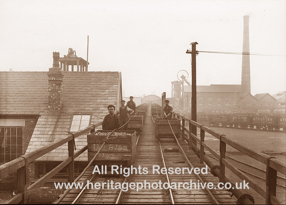 HRS 1503 Coalmining, Wagon road  Chanters Atherton