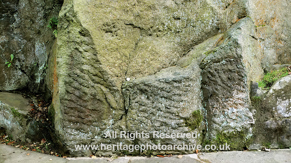 HRS 10758 Lancaster, Williamson Park, Pendle Grit, turbidity slide marks