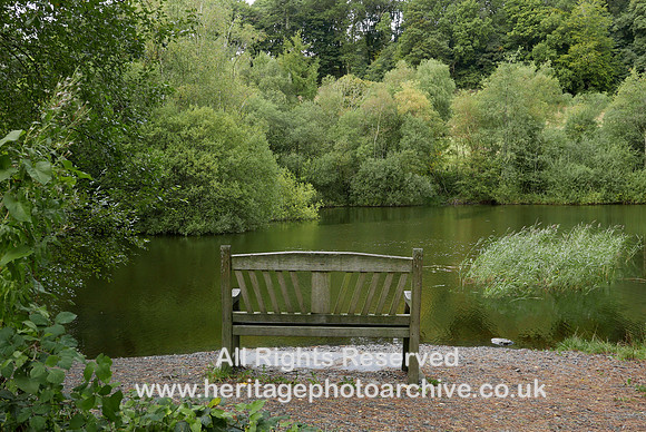 Broughton in Furness, Broughton Tower estate, lake