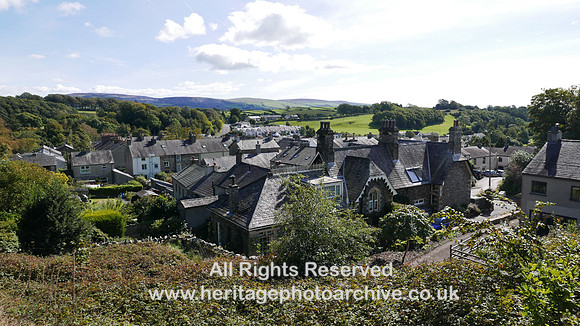 Broughton in Furness, View over town to SE L7760947