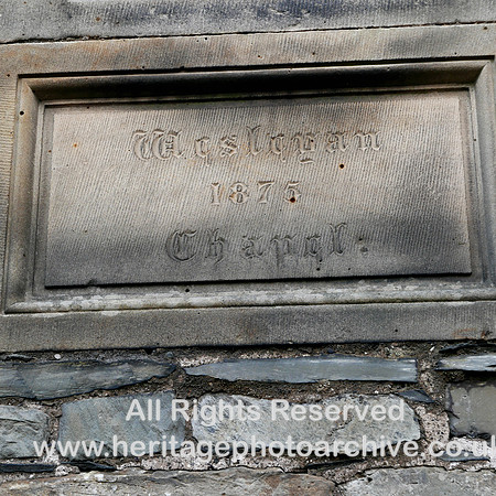 Broughton in Furness, Wesleyan Chapel datestone of 1875  L7760931