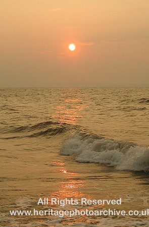 HRS 988 Sunset over Ynys Mon 2005
