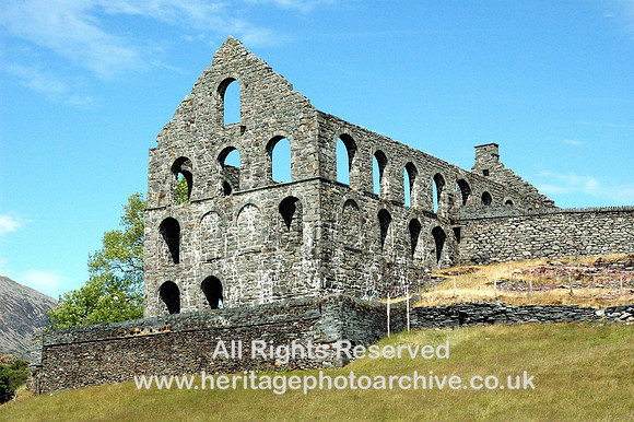 HRS 5542 Cwmystradllyn, Ynyspandy slate mill 2008