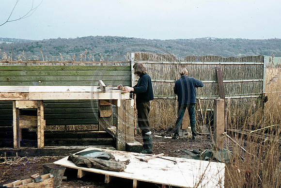 Hide construction Leighton Moss nd
