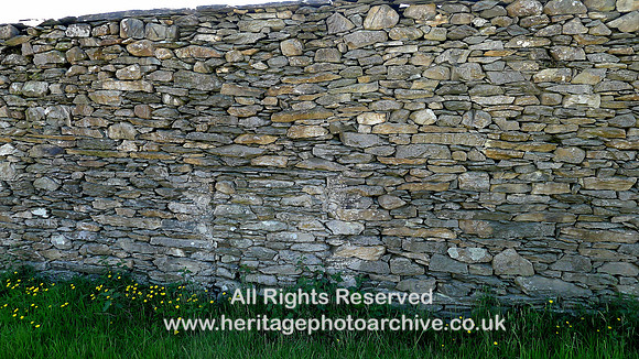 HRS 108964 Bigland Hall, kitchen garden sealed wall hole