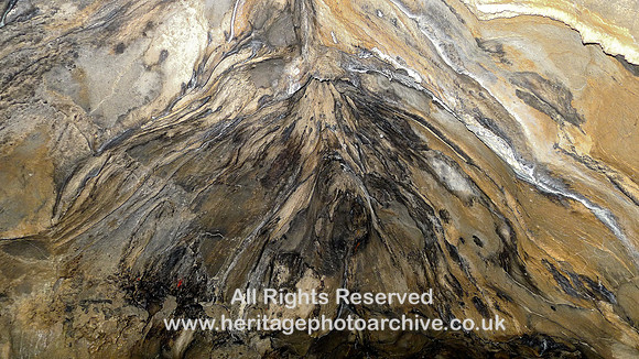 HRS 10724 Leven Estuary, Capeshead cave roof L1040113