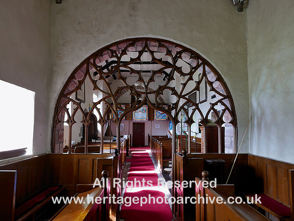HRS 10467 Bolton village, Church of All Saints, wooden screen L7750031