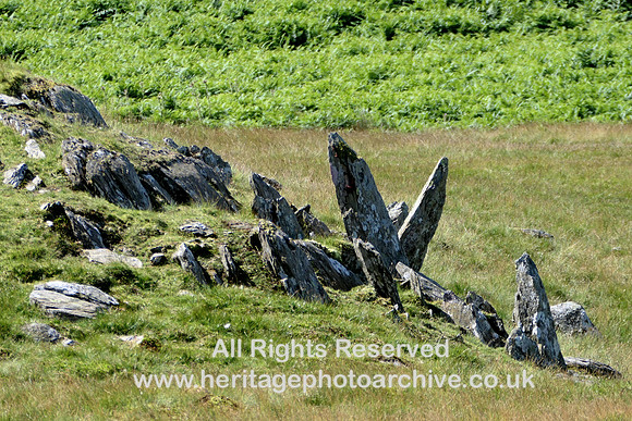 HRS 11199 Dunnerdale, top volcaniclastic rock heavily cleaved 2022