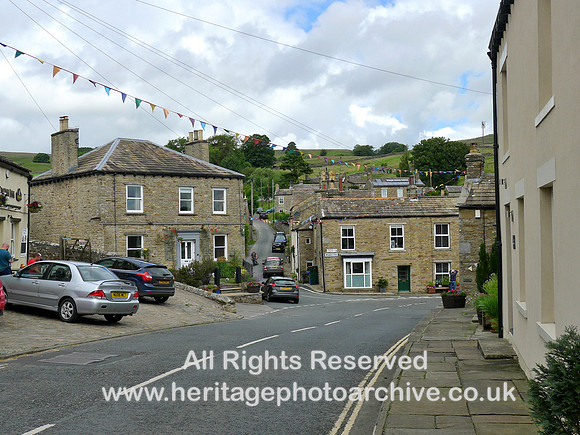HRS 11175 Wensleydale, Askrigg, Muker road junction  2022