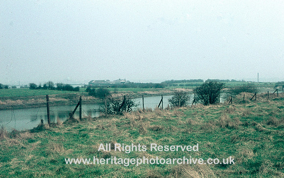 HRS 7122 Radcliffe, East Lancs lodge nr Brookbottom March 1972