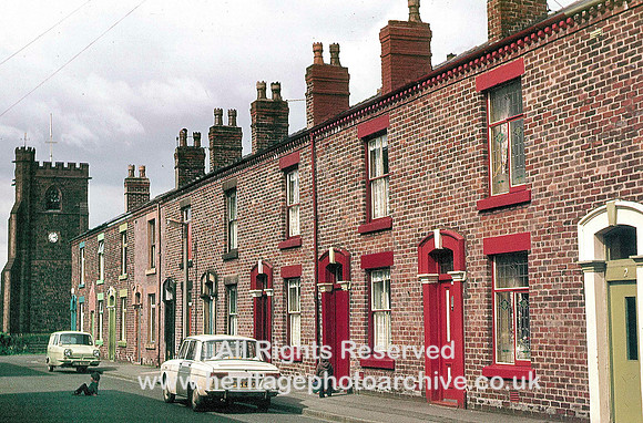 HRS 3679 Coppul, Coilliers' cottages John Street 1975