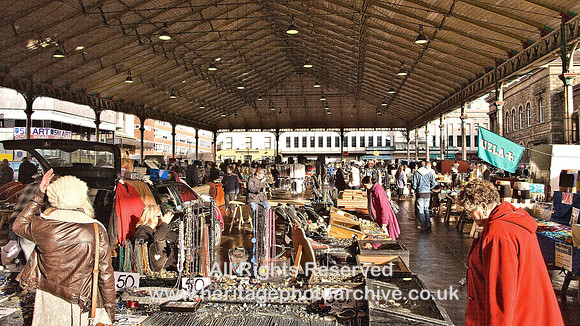 HRS 2425  Preston, Market stalls