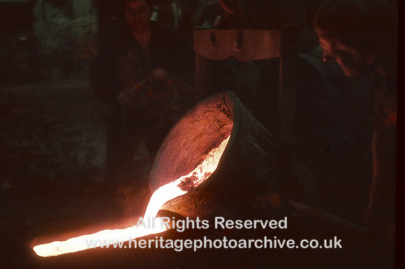 HRS 10831 Bury, Bobby Halls casting floor 1974