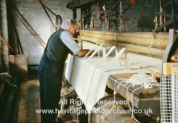 HRS 1289 Wikes Woollen Mill, weaving 1979