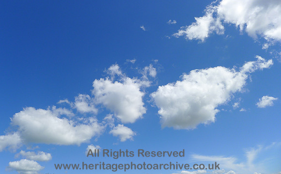 HRS 7783 Blue sky cumulo nimbus, Flookburgh 2016