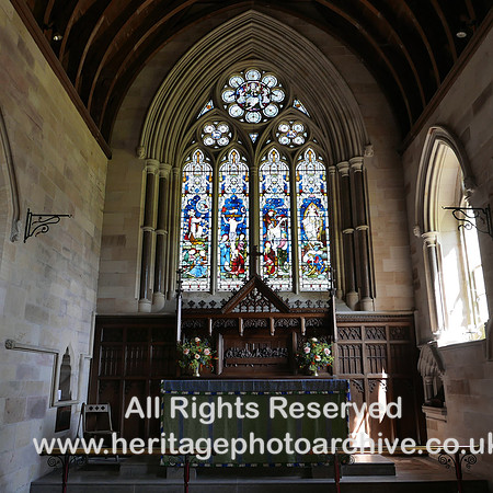 HRS 10257 Crosby Ravensworth church interior altar L7740824