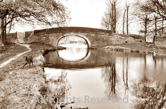 Lancaster Canal, Conder End 1974
