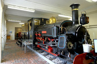HRS 11349  Penrhyn Castle Railway Museum, loco and carriage L1220109