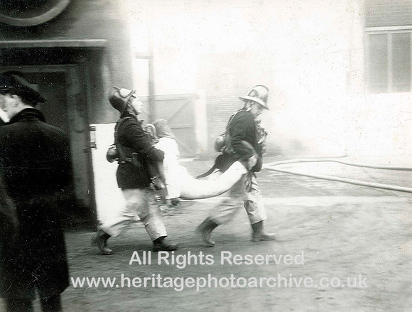 HRS 2045 Dummy victim carried out of smoke