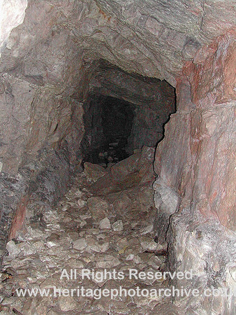 HRS 976 Llanymynech quarry, Mine tunnel  2004