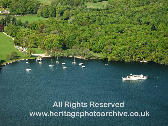 HRS 1379 Windermere steamer, Low Stott Park 2011