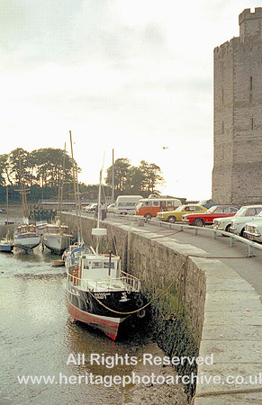 HRS 5347 Caernarfon Castle 1970s