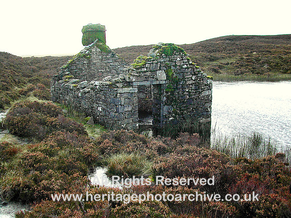 HRS 870 Stone boathouse Llyn Conwy