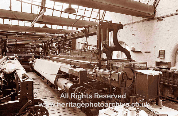 HRS 1263 Bury, Wikes Woollen  Mill, broadloom 1979