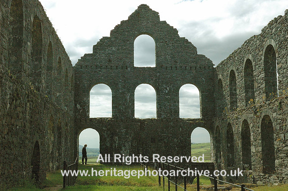 HRS 5546 Cwmystradllyn, Ynyspandy slate works,  interior looking W  2008