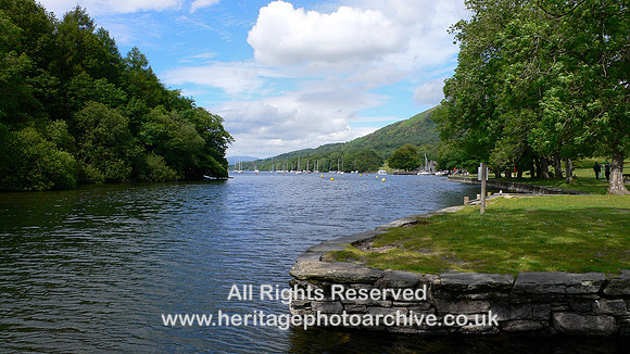 HRS 8770 Fell Foot view up Windermere