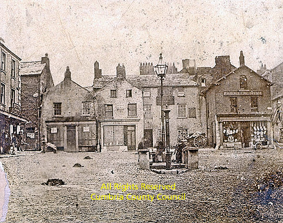 Ulverston market place