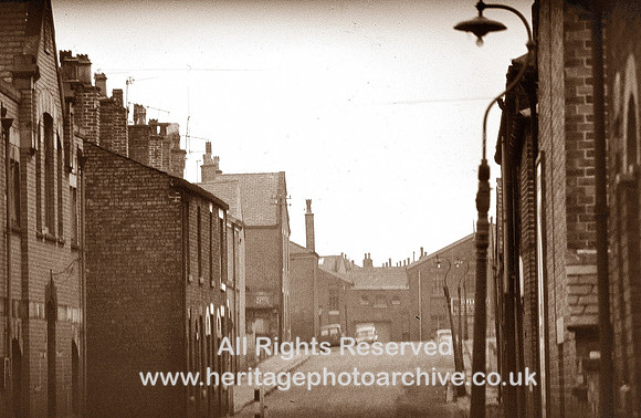 HRS 7138 Radcliffe, Smyrna St c1970 looking west