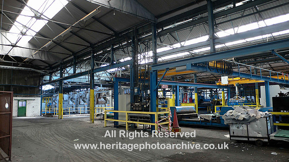 HRS 121 Dolgarrog aluminium works interior