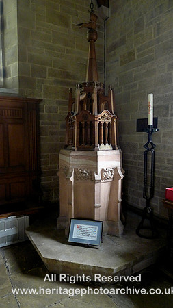 HRS 10343 Barbon, Church of St Bartholomew, font L1190353