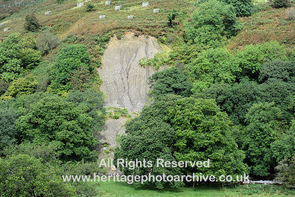 HRS 7611 Borrowdale landslip location shot