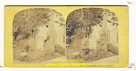 Lake District, Wordsworth's grave, Grasmere