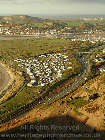 HRS 991 Conwy Morfa, caravans