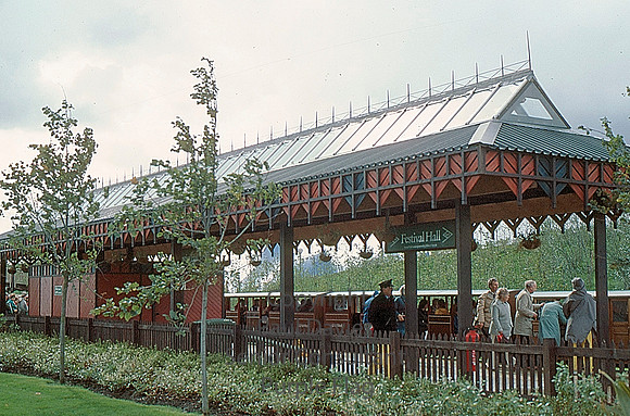 Liverpool International Garden Festival Station Oct 1984