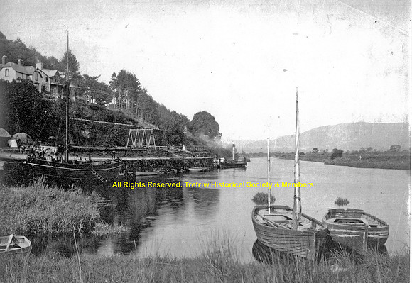 Trefriw Quay cargo boat